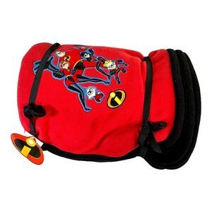 Disney Store The Incredibles Red & Black Fleece Throw Blanket Jack NEW w/ Tags